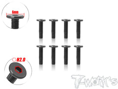 SS-LP   M3 Hex. Socket Head Low Profile Screws