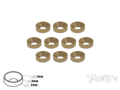 TA-001   Anodized Alum M3 Countersunk Washers (10 pcs)