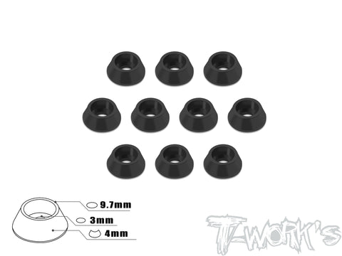 TA-003 Anodized Aluminum M3 Hex. Socket Cap Washer (10 pcs)