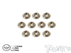 TA-005 Anodized Alum M3 Countersunk Large Diameter Washers (10 pcs)