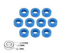 TA-009 Aluminum 3mm Bore Washer 2.0mm 10pcs.