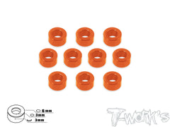 TA-010 Aluminum 3mm Bore Washer 3.0mm 10pcs.