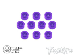 TA-010 Aluminum 3mm Bore Washer 3.0mm 10pcs.