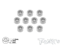 TA-010 Aluminum 3mm Bore Washer 3.0mm 10pcs.