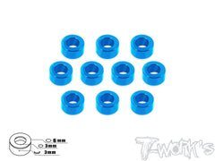 TA-010 Aluminum 3mm Bore Washer 3.0mm 10pcs.