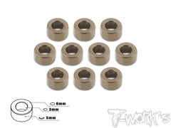 TA-011 Aluminum 3mm Bore Washer 5.0mm 10pcs.
