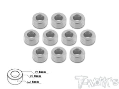 TA-011 Aluminum 3mm Bore Washer 5.0mm 10pcs.