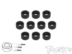 TA-017 Aluminum 4mm Bore Washer 3.0mm 10pcs.