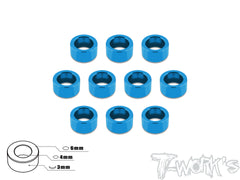 TA-017 Aluminum 4mm Bore Washer 3.0mm 10pcs.