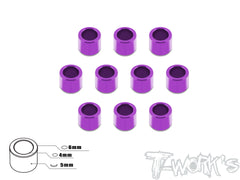 TA-018 Aluminum 4mm Bore Washer 5.0mm 10pcs.