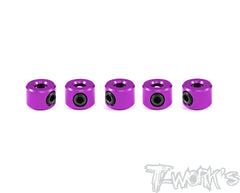 TA-022 Aluminum 3mm Bore Collar 5pcs.