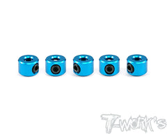 TA-022 Aluminum 3mm Bore Collar 5pcs.