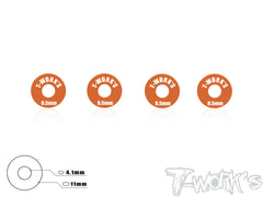 TA-027 Aluminum Wheel Shim 0.5mm 4 pcs.