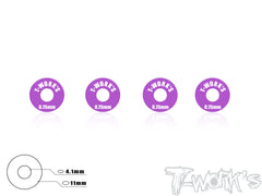 TA-028 Aluminum Wheel Shim 0.75mm 4 pcs.