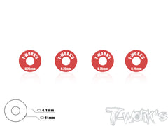 TA-028 Aluminum Wheel Shim 0.75mm 4 pcs.