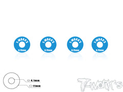 TA-028 Aluminum Wheel Shim 0.75mm 4 pcs.
