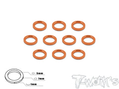 TA-044 Aluminum 5mm Bore Washer 1.0mm  10pcs.