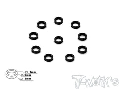 TA-045 Aluminum 5mm Bore Washer 2.0mm  10pcs.