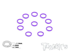 TA-049 Aluminum 6mm Bore Washer 1.0mm  10pcs.