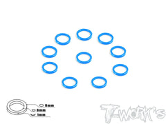 TA-049 Aluminum 6mm Bore Washer 1.0mm  10pcs.