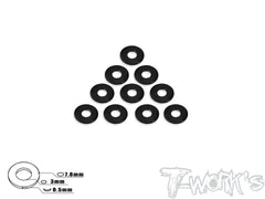 TA-052 Aluminum Shim 3X7.8X0.5mm 10pcs.
