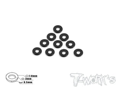 TA-053 Aluminum Shim 3X7.8X0.75mm 10pcs.