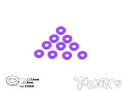 TA-053 Aluminum Shim 3X7.8X0.75mm 10pcs.