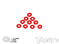 TA-053 Aluminum Shim 3X7.8X0.75mm 10pcs.