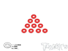 TA-054 Aluminum Shim 3X7.8X1mm 10pcs.