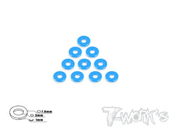 TA-054 Aluminum Shim 3X7.8X1mm 10pcs.