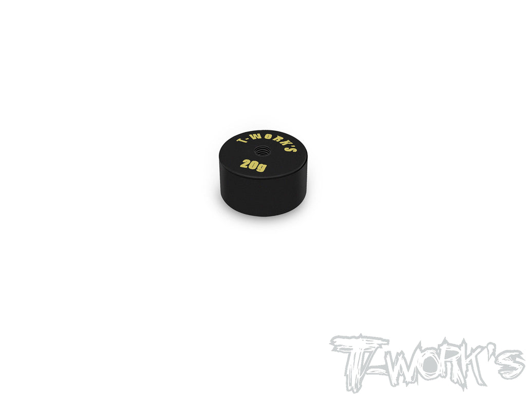 TA-079   Anodized Precision Balancing Brass Weights 20g
