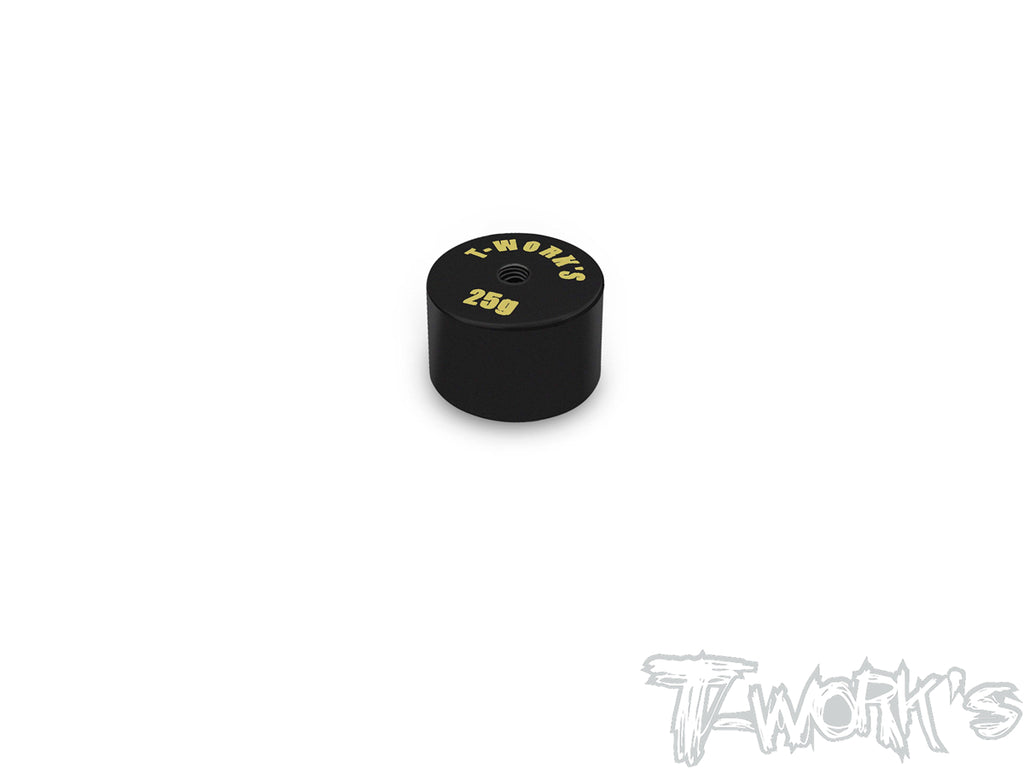 TA-080   Anodized Precision Balancing Brass Weights 25g