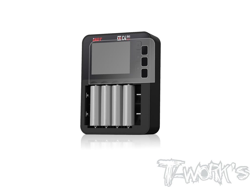 TA-085-C4EVO	ISDT C4 EVO / Kyosho Speed House Multicell Charger EVO Screen Protector