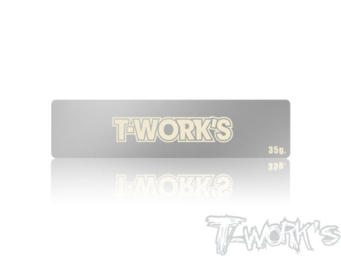TA-135-A     Narrow Battery Weight 35g/20g/50g. (34x135mm)