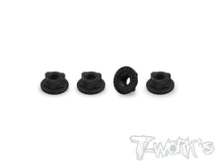 TA-160   7075-T6 Alum. Ultra  Light Weight Serrated Wheel Nut 4pcs.