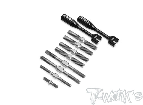 TB-288	64 Titanium Turnbuckle Set( For Hong Nor X3 GTS 2023 )