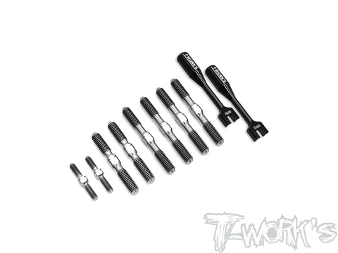 TB-291  64 Titanium Turnbuckle Set( For Serpent SRX8 GT 2023 )
