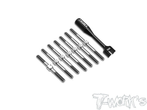 TB-301	64 Titanium Turnbuckle Set( For Yokomo MO1.0 )
