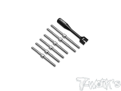 TB-316   Titanium Turnbuckle Set (For Kyosho ULTIMA )