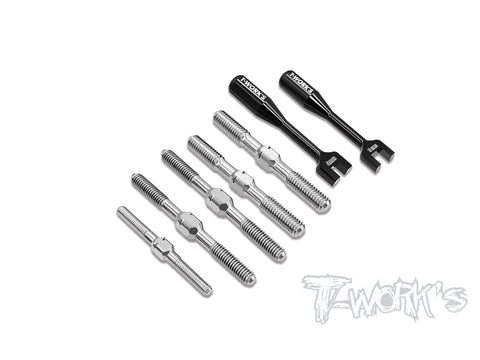 TB-321  64 Titanium Turnbuckle Set ( For WIRC SBX2 )