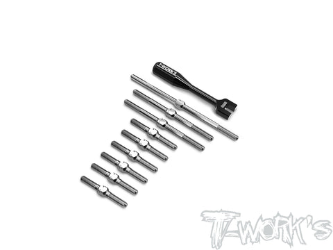TB-341	64 Titanium Turnbuckle Set( For PR SB401 LW )