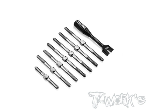 TB-CATPB	64 Titanium Turnbuckle Set ( For Schumacher CATPB MOD SPEC/ CATPB DIRT SPEC)