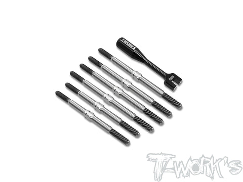 TB-RC10SC7	64 Titanium Turnbuckle Set( For Team Associated  RC10 SC7 )