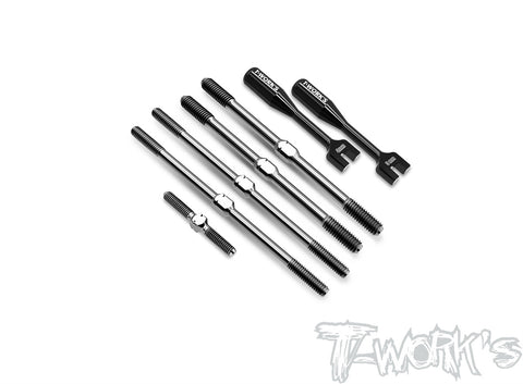 TB-RC8T4.2E  64 Titanium Turnbuckle Set ( For Team Associated RC8 T4.2E )