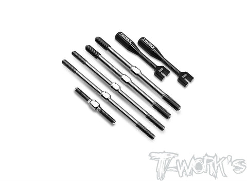 TB-RC8T4.2 	 64 Titanium Turnbuckle Set ( For Team Associated RC8 T4.2 )