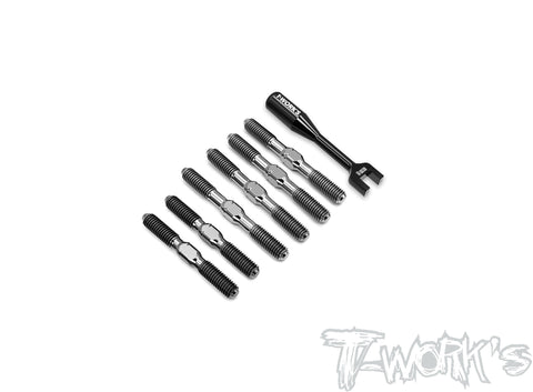 TB-SRX8e Gen4    64 Titanium Turnbuckle Set ( For Serpent SRX8e Gen4)