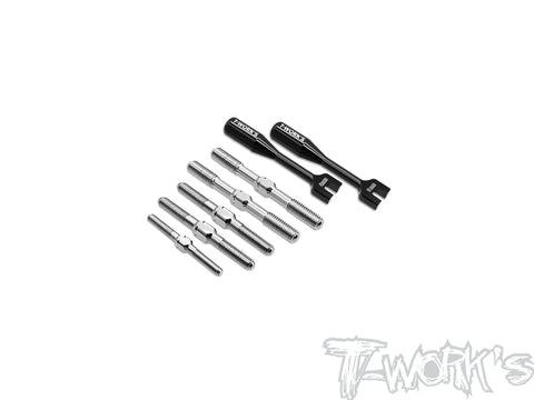 TB-XB8'26	 64 Titanium Turnbuckle Set ( For Xray XB8'26 )