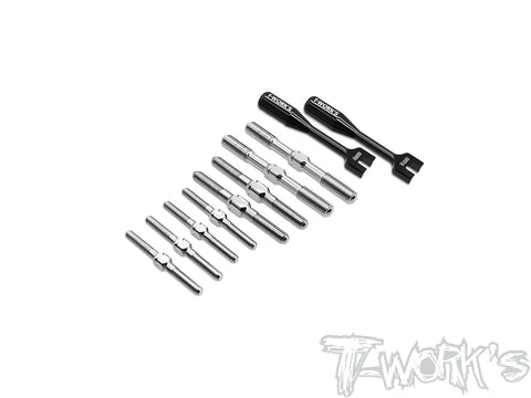 TB-XB8'26	 64 Titanium Turnbuckle Set ( For Xray XB8'26 )