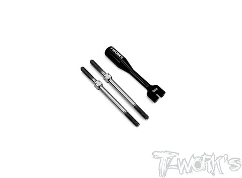 TB-XP10    64 Titanium Turnbuckle Set( For Xray XP10 )