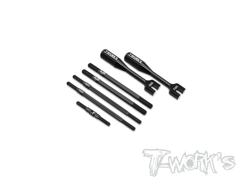 TBB-RC8T4.2   64 Titanium Black Coating Turnbuckle Set ( For Team Associated RC8 T4.2 )